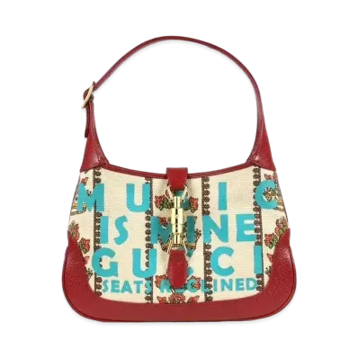 GUCCI Jackie 1961 Gucci 100 Small Bag "Ivory"