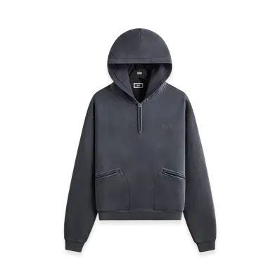 Kith Wilder Quarter Zip Hoodie "Void"