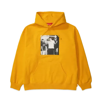 Supreme x ANTIHERO Hooded Sweatshirt "Mustard"