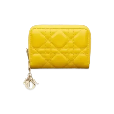 Dior Voyage Coin Case "Yellow"