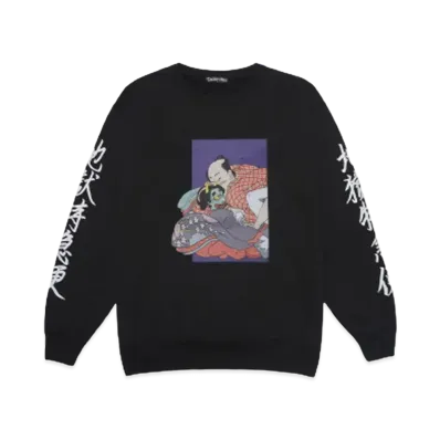 F-LAGSTUF-F "地獄特急便"SWEAT "BLACK"