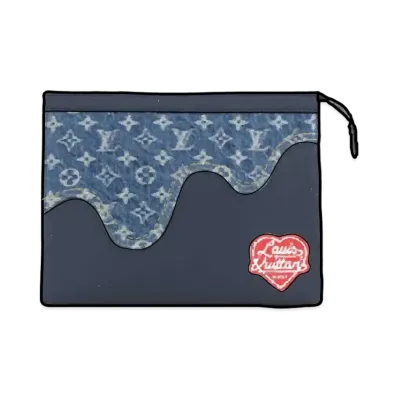 Louis Vuitton x NIGO POCHETTE VOYAGE MM "Blue"