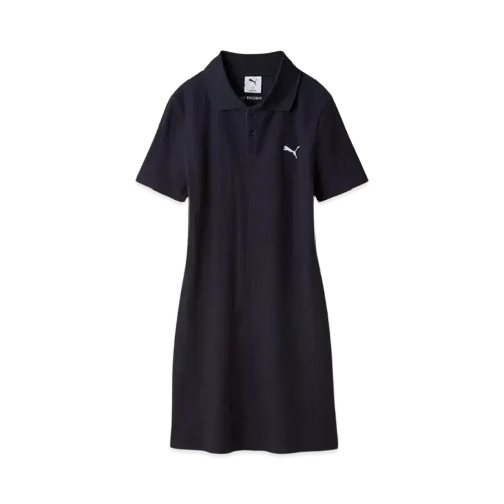 PUMA x LILY BROWN Polo Rib Dress "Navy"