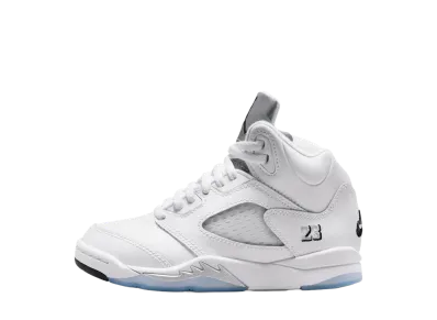 Nike PS Jordan 5 Retro "White/Metallic Silver"