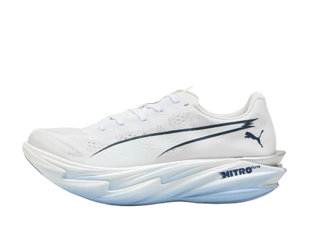 Puma Women's Deviate Nitro Elite 4 "PUMA White/Chambray Blue/Persian Blue"
