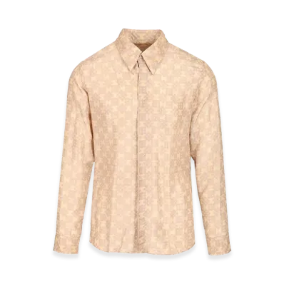 DRIES VAN NOTEN Carvies Silk Shirt "Pink"