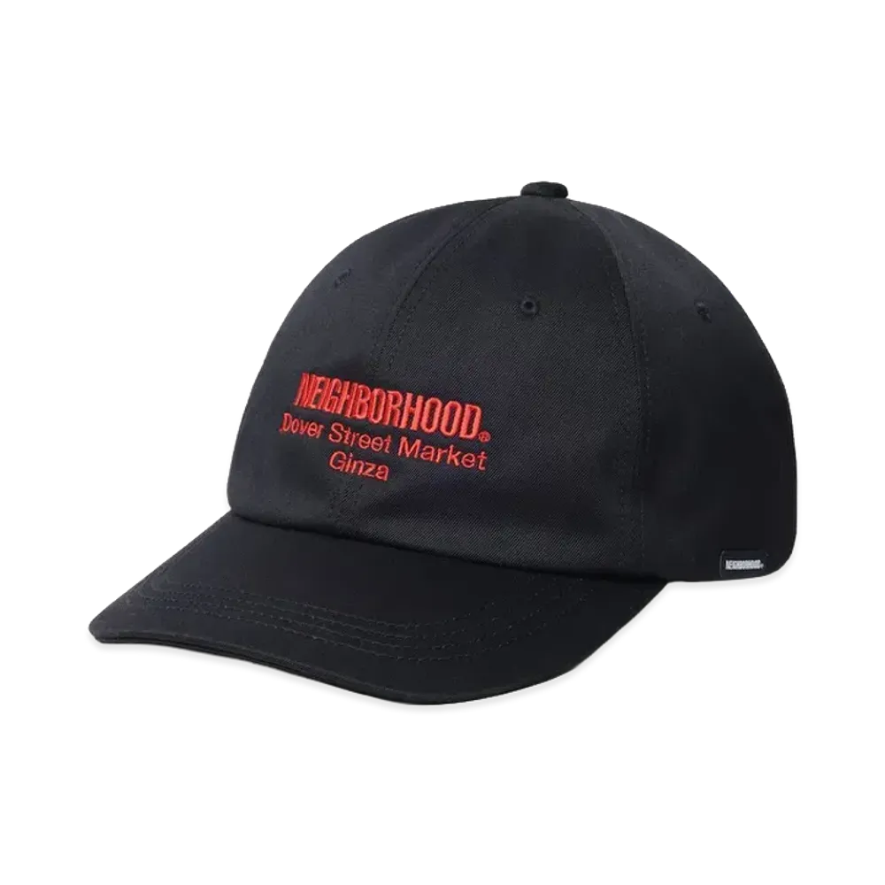 NEIGHBORHOOD x Dover Street Market Ginza Cap "Black"