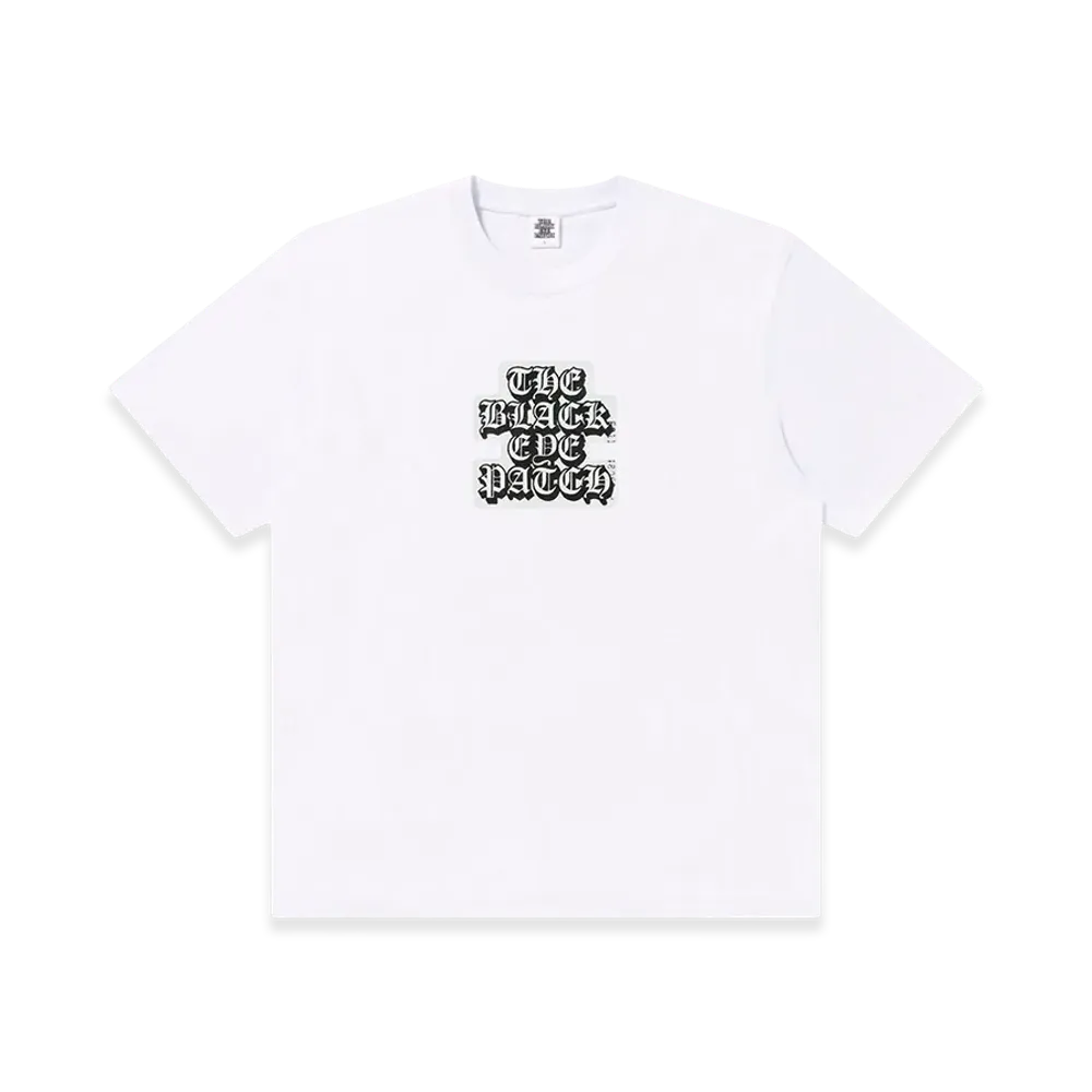 BlackEyePatch Blackletter Og Label Tee "White"