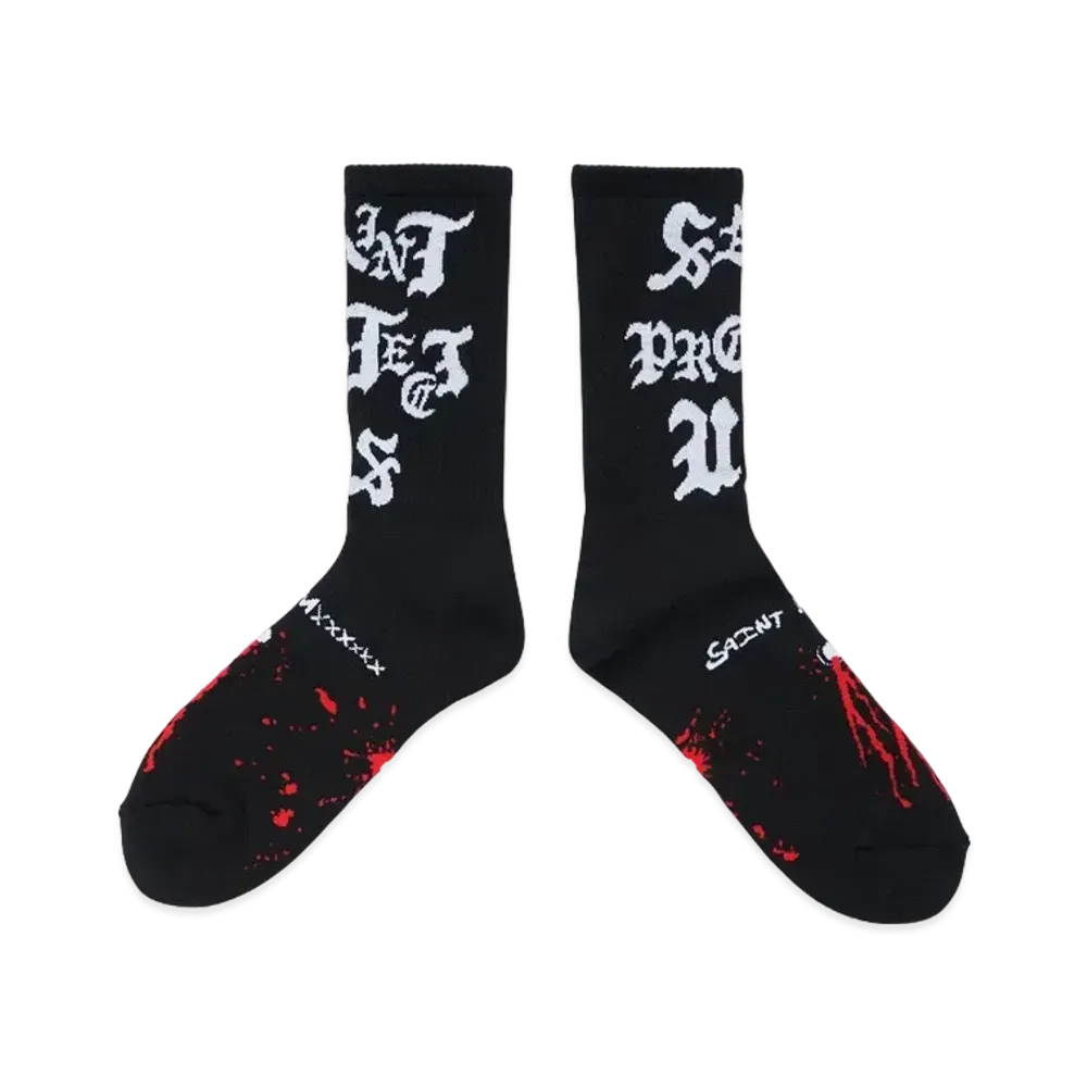 SAINT Mxxxxxx Socks_Saint Protect "Black"