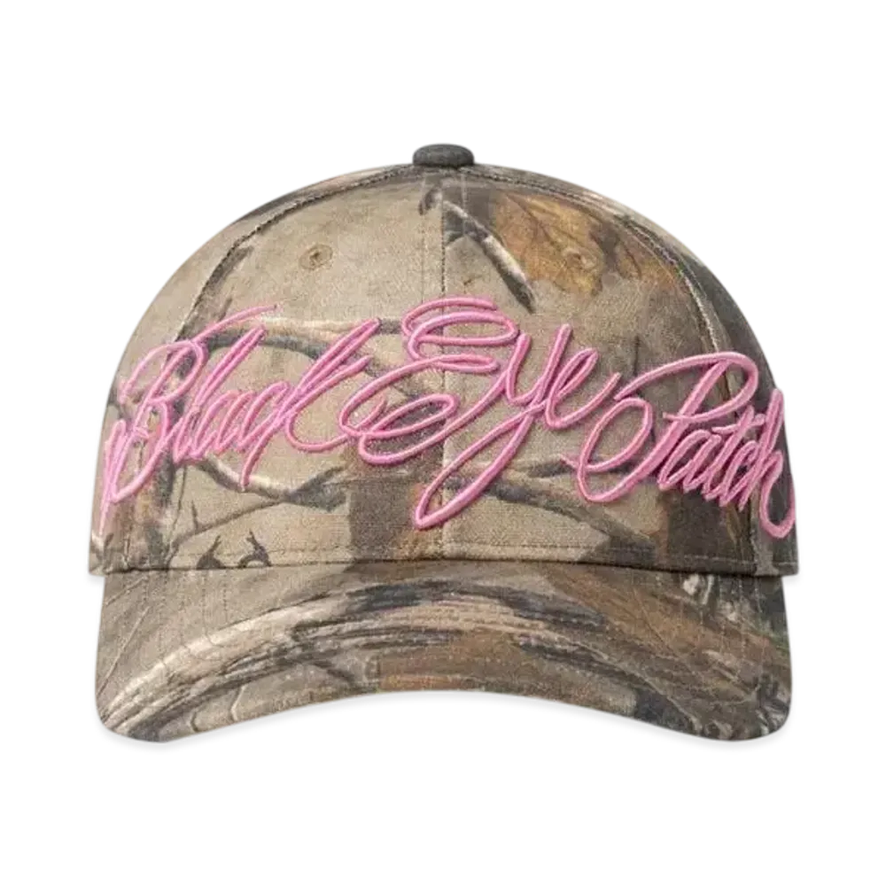 BlackEyePatch Low Script Realtree Camo Cap "Camo"