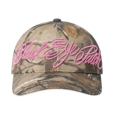 BlackEyePatch Low Script Realtree Camo Cap "Camo"