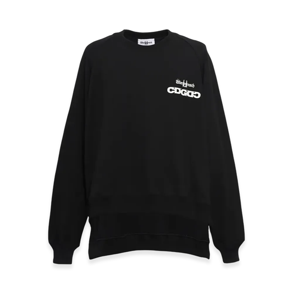 COMME des GARCONS CDG x G-DRAGON Ubermensch Oversized Crewneck Sweatshirt "Black"