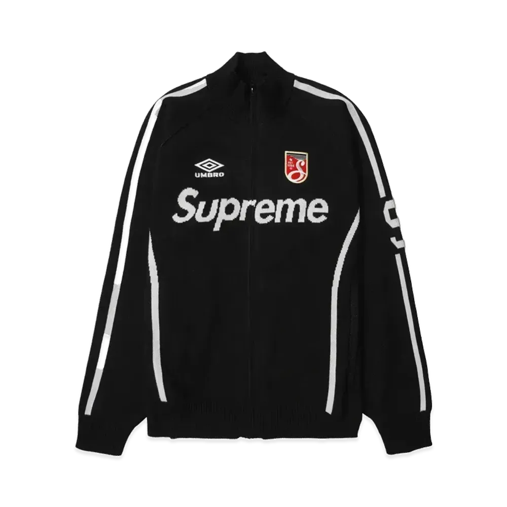 Supreme x Umbro Zip Up Sweater "Black"