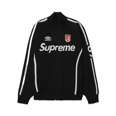Supreme x Umbro Zip Up Sweater "Black"