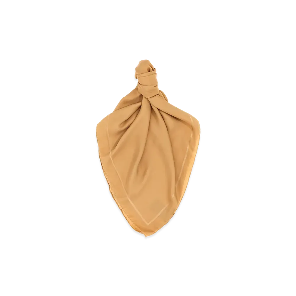 Saint Laurent Women's Cassandre Scarf "Beige"
