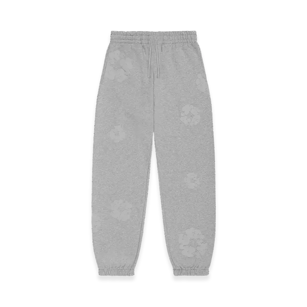 DENIM TEARS Mono Cotton Wreath Sweatpants "Grey"