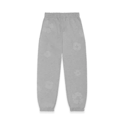 DENIM TEARS Mono Cotton Wreath Sweatpants "Grey"
