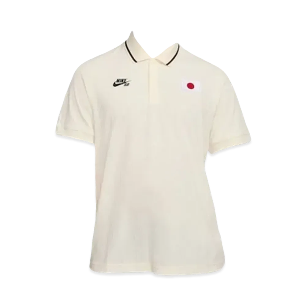 Nike SB FederationKit & Agnostic Collection Men's Dri-FIT ADV Short Sleeve Polo "Coconut Milk"