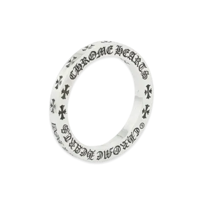 Chrome Hearts Spacer Ring FUCK YOU 3mm Honolulu Exclusive "Silver"