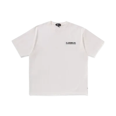 A BATHING APE Print Tee #6 "White"