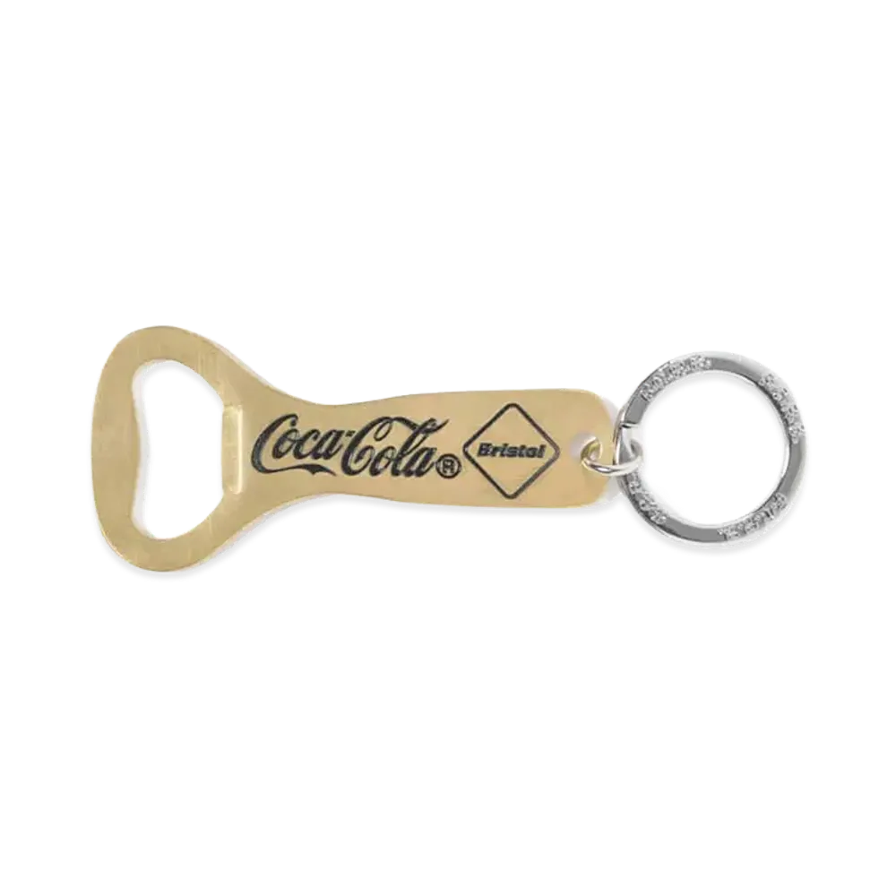 F.C.Real Bristol x Coca-Cola Bottle Opener Keyring "Gold"