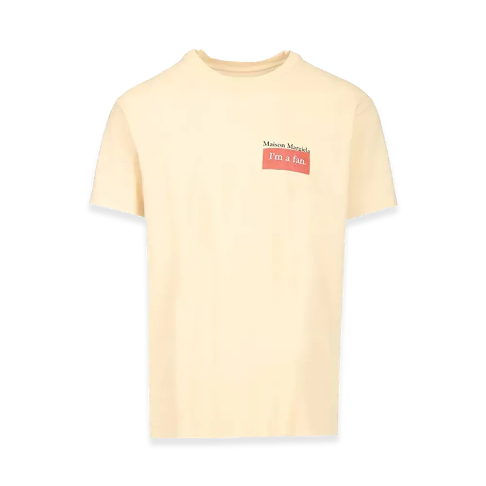 Maison Margiela Cotton T-Shirt "Beige"
