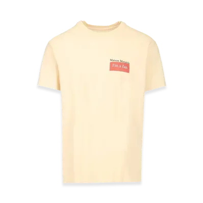 Maison Margiela Cotton T-Shirt "Beige"