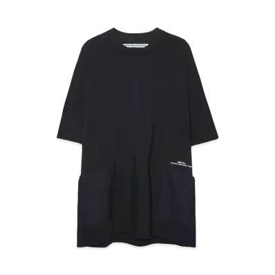 White Mountaineering SIDE POCKETS T-SHIRT "BLACK"