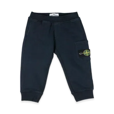 Stone Island Kids Cotton Shorts "Blue"
