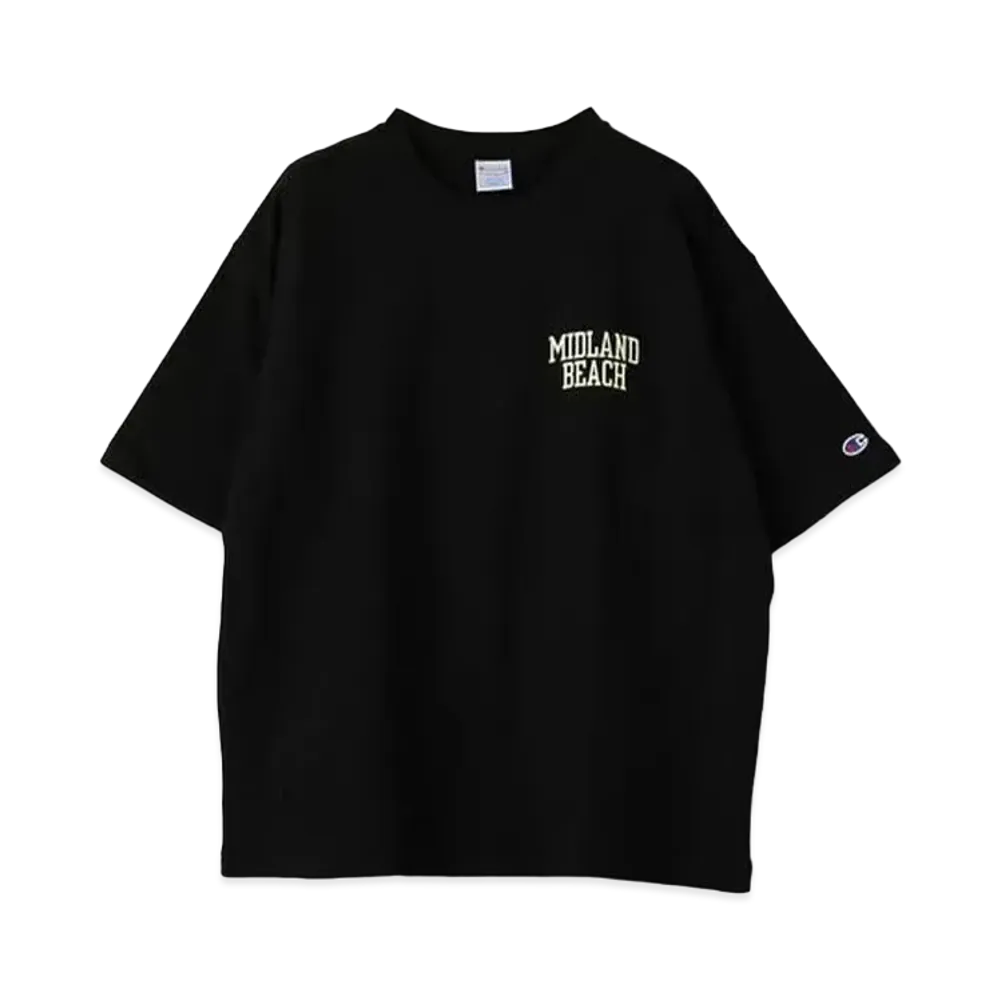 Champion x BEAUTY&YOUTH Reverse Weave Print T-Shirt "Black"