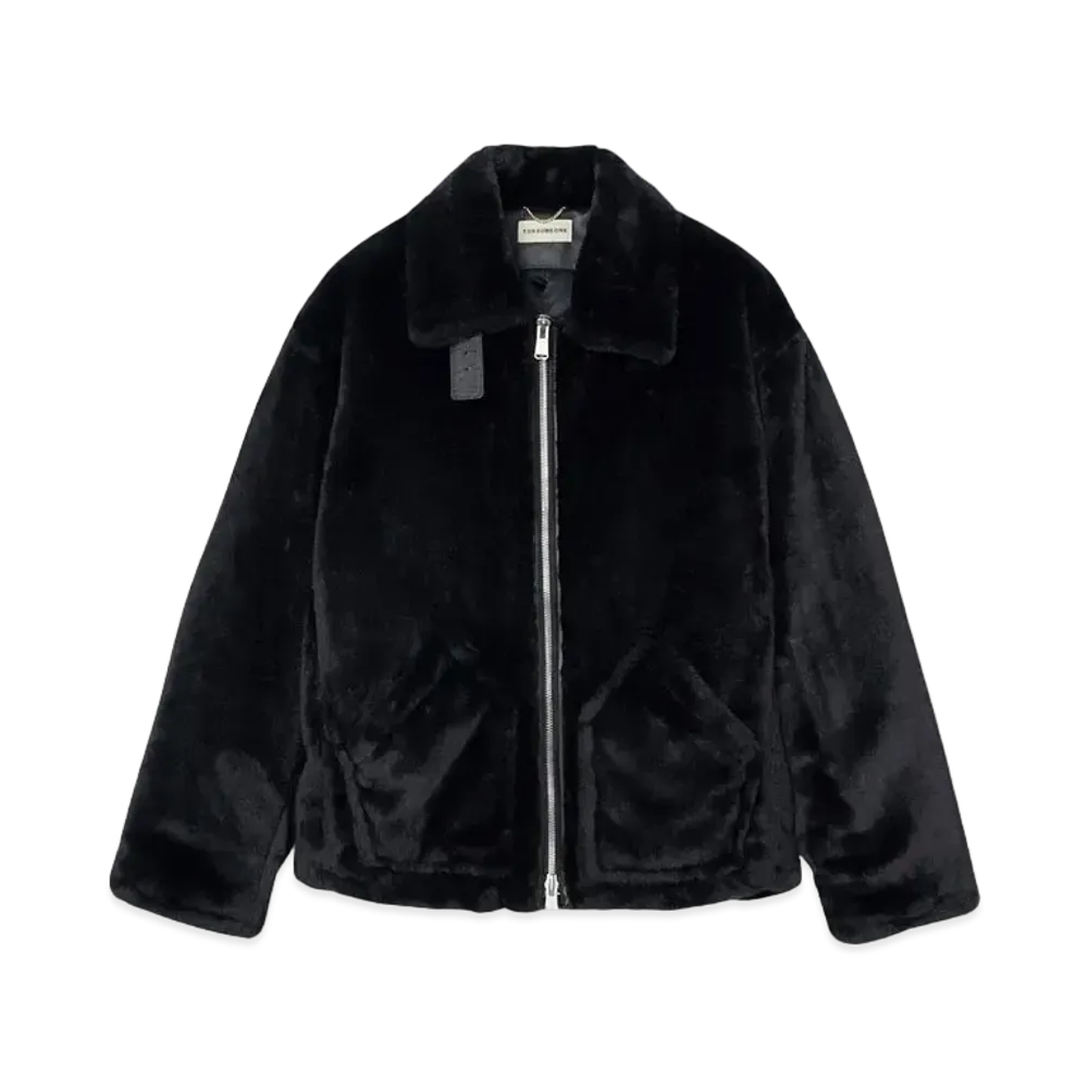 FORSOMEONE B6 FUR JACKET "BLACK"