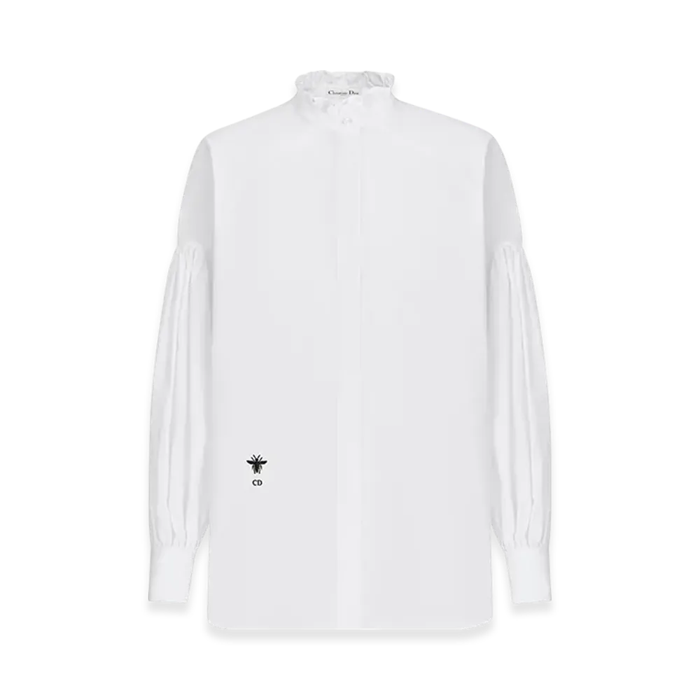 Dior Women's Blouse Poplin "White"