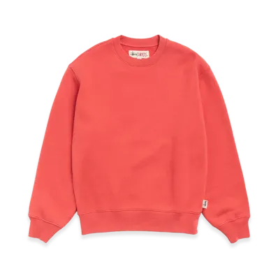 Stussy Fleece Crew "Red"