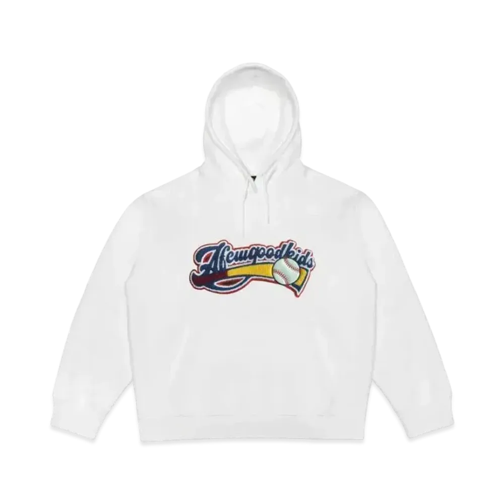 A FEW GOOD KIDS Homerun Hoodie "White"