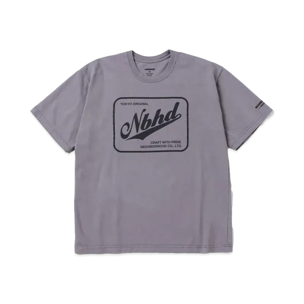 NEIGHBORHOOD NH . Tee SS-3 "Gray"