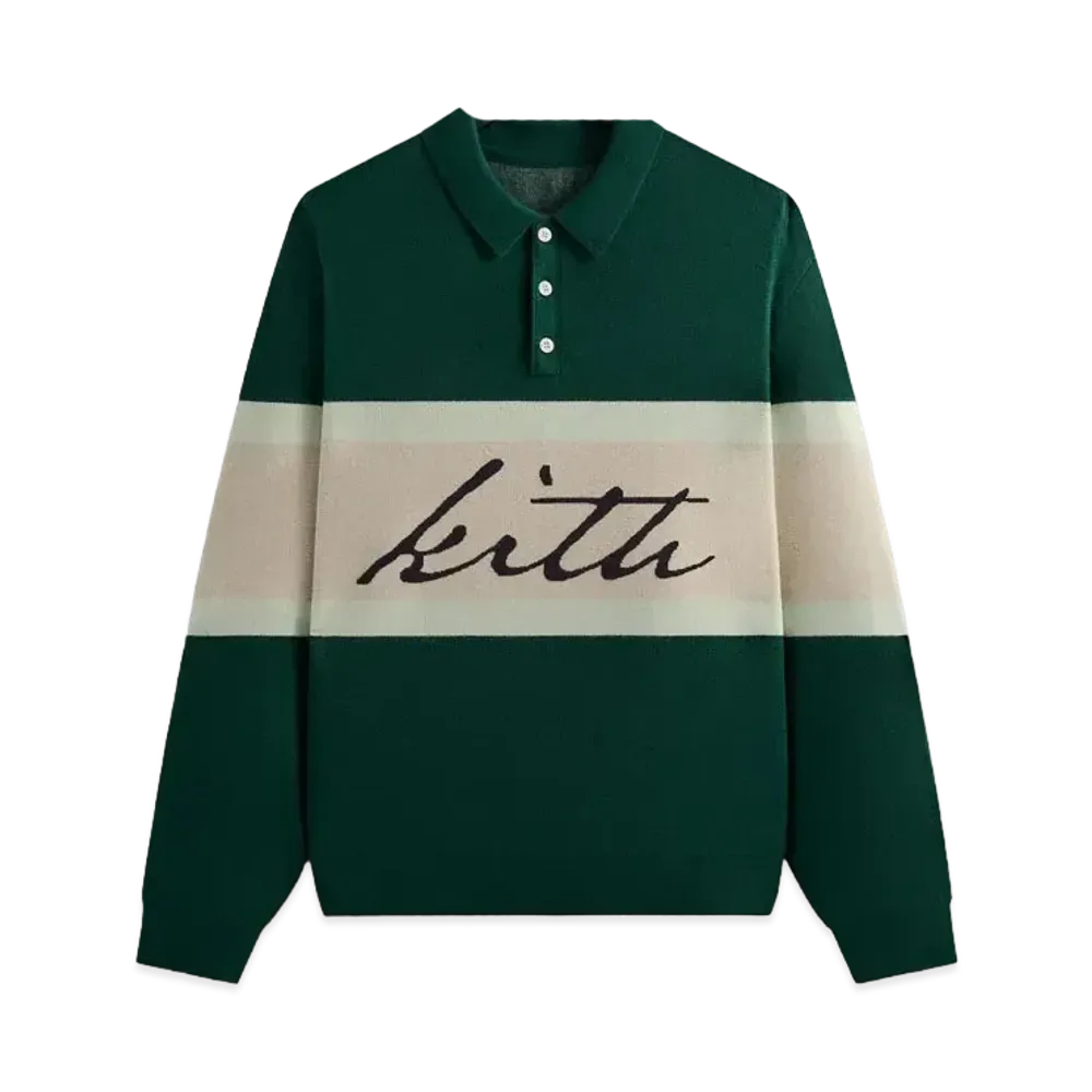 Kith Harmon Rugby Pullover "Algae"