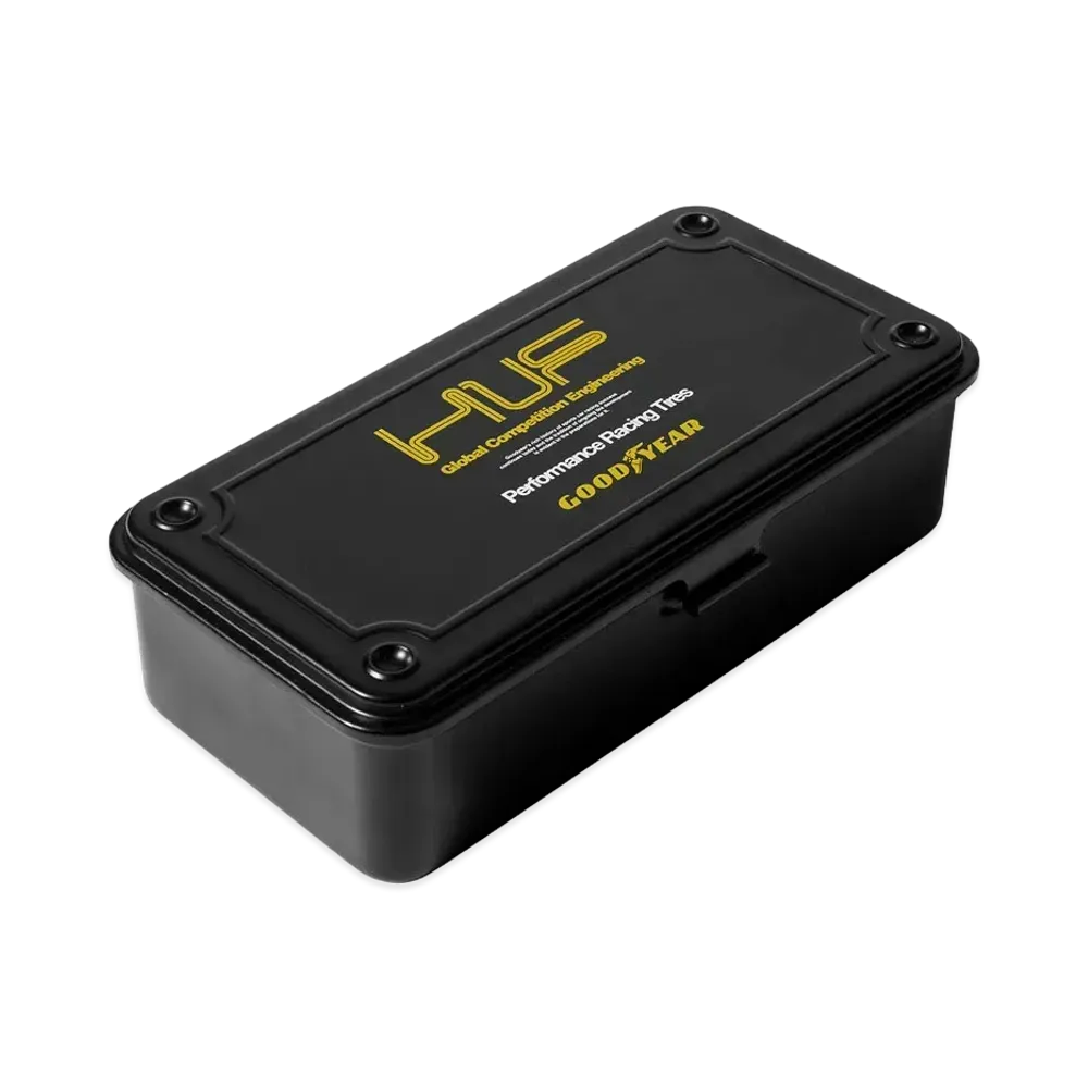 HUF x GOODYEAR Pit Crew Stash Box "Black"