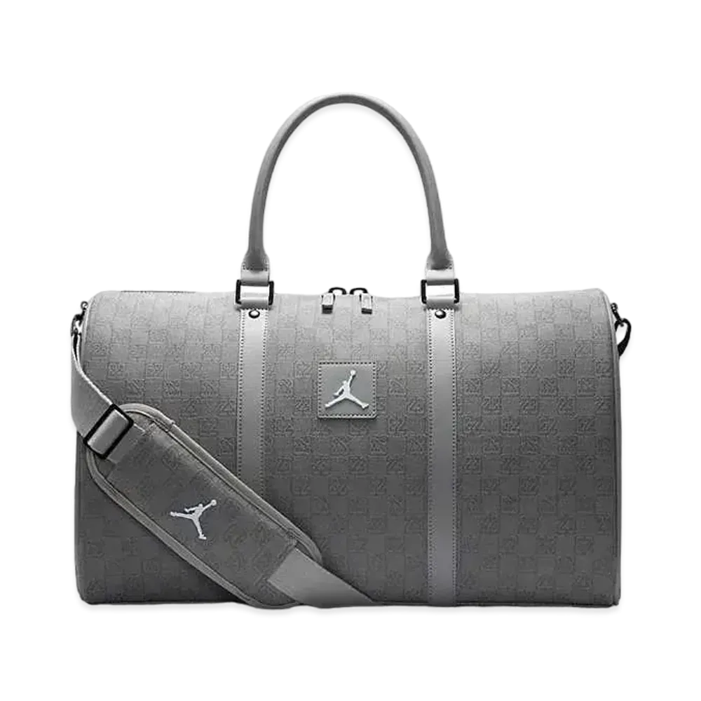 ナイキ ジョーダン ブランド モノグラム ダッフル バッグ (25L) "グレー" FJ6787-010