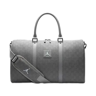 Nike Jordan Brand Monogram Duffle Bag (25L) "Grey" FJ6787-010