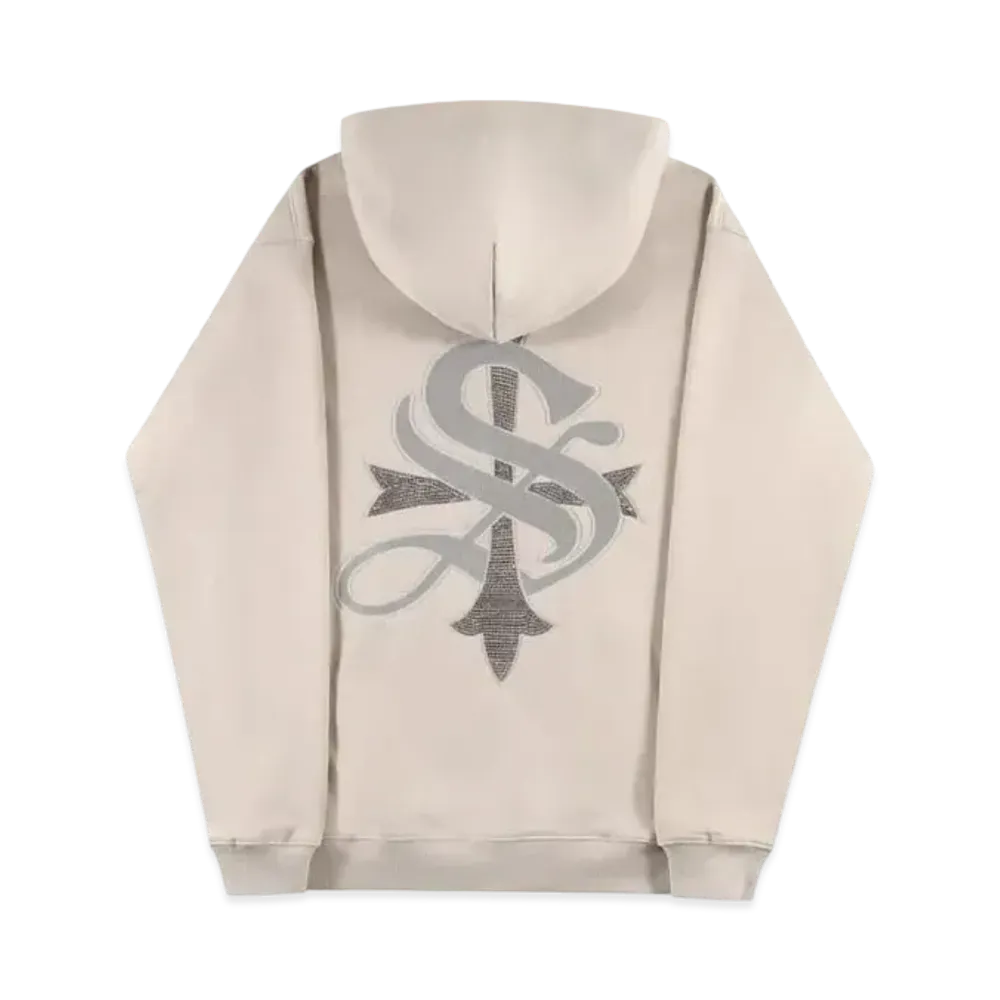 SUPPLIER Cross Logo Hoodie "Beige"