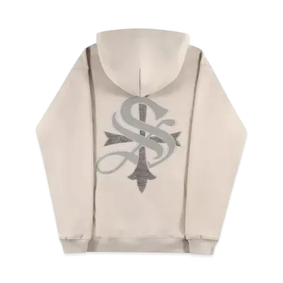SUPPLIER Cross Logo Hoodie "Beige"