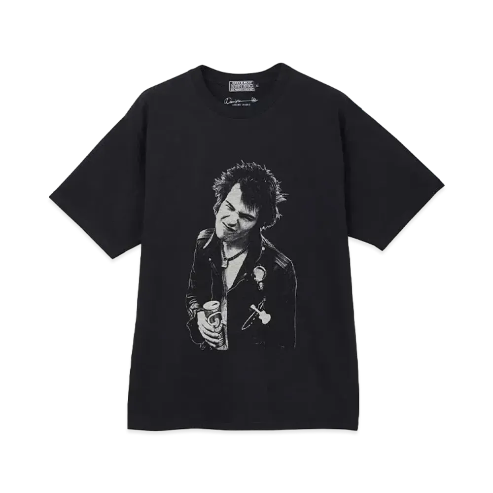 HYSTERIC GLAMOUR Dennis Morris/Sid Vicious Tee "Black"