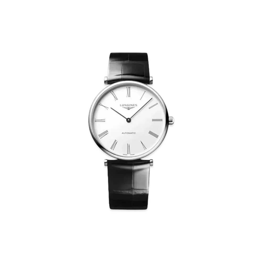 Longines La Grande Classique de Longines 38.00mm "White/Stainless Steel/Black" L4.918.4.11.2