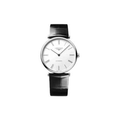 Longines La Grande Classique de Longines 38.00mm "White/Stainless Steel/Black" L4.918.4.11.2