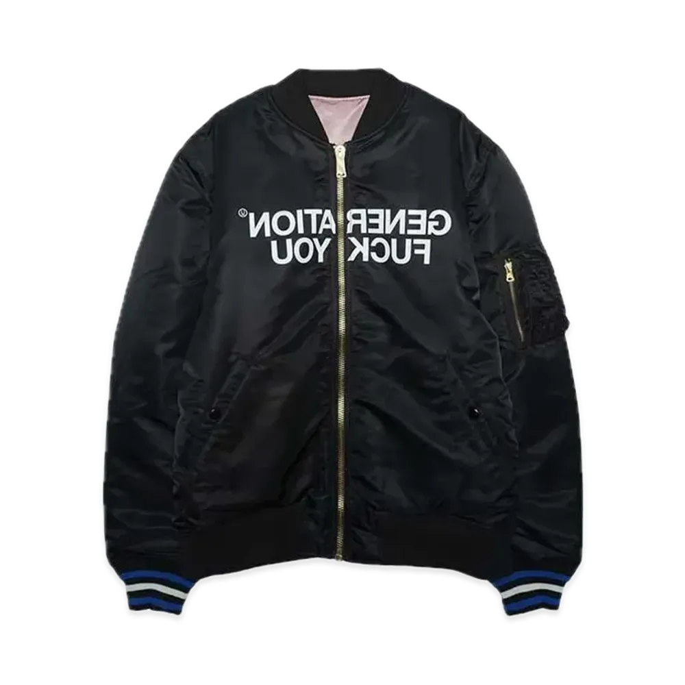 Supreme x UNDERCOVER Reversible MA-1 "Black"