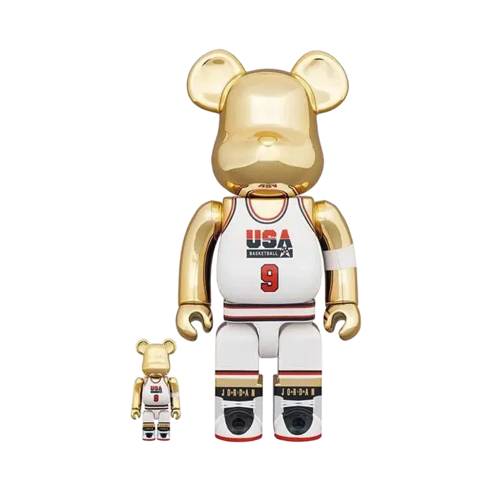 Bearbrick Michael Jordan 1992 TEAM USA 100% & 400%