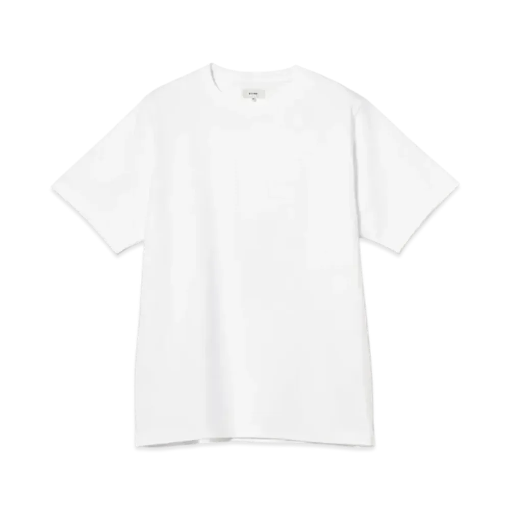 BEAMS Plain Crew Neck Tee "White"