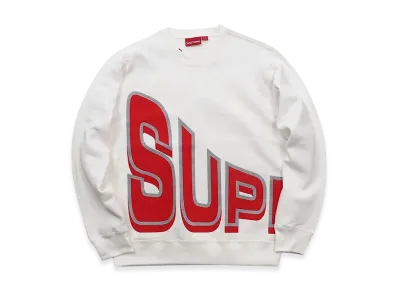 Supreme Side Arc Crewneck (18SS) "White"
