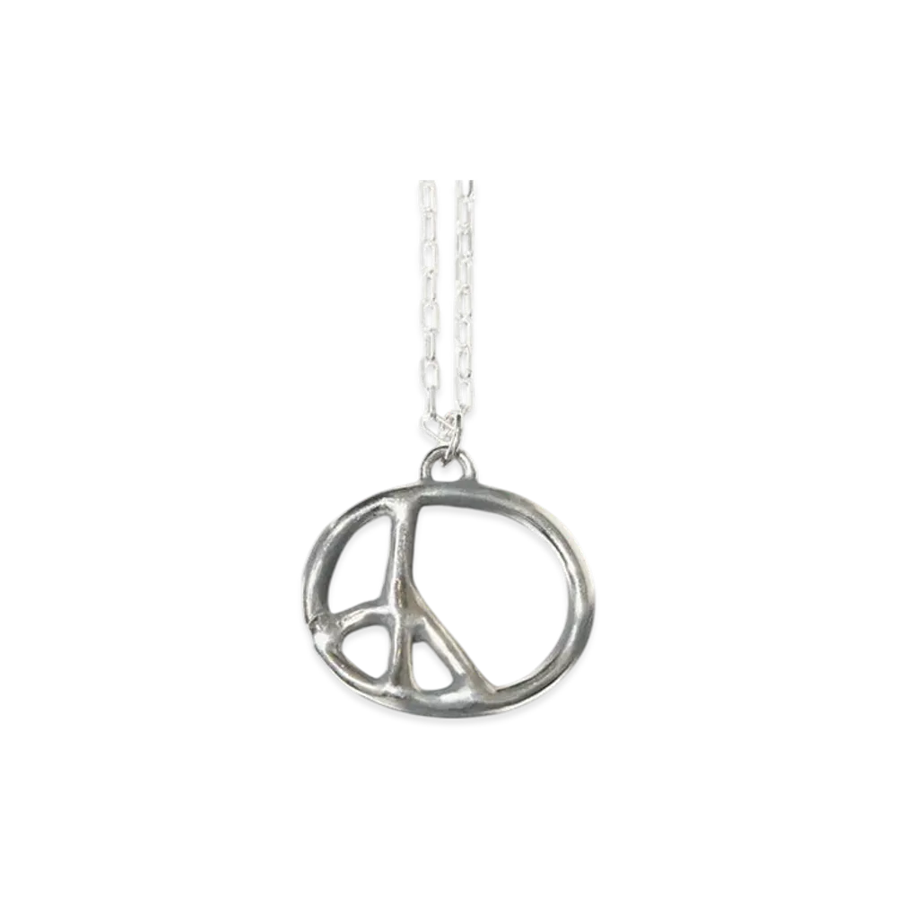 NEEDLES Large Peace Pendant - 925 Silver "Silver"