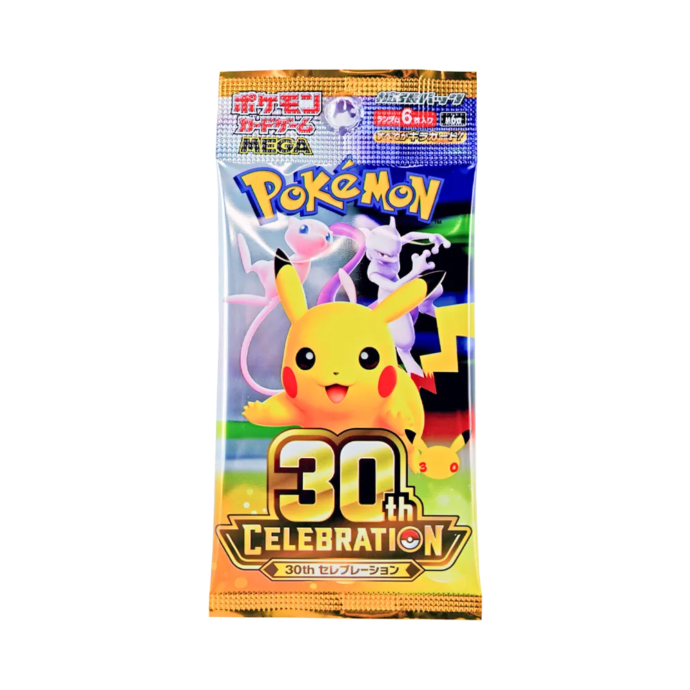 ポケモンカードゲームMEGA 拡張パック「30th CELEBRATION」パック